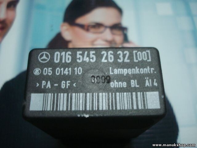 Relé de control de la lámpara Mercedes-Benz W638 Vito 0165452632 (00)