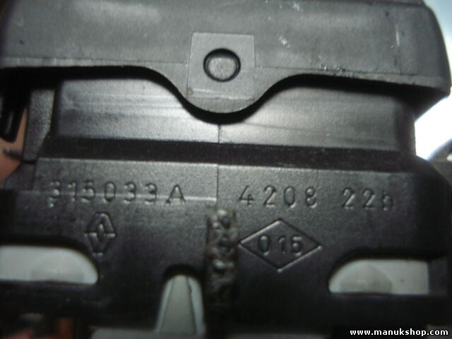 mando botonera elevalunas Renault Mégane Laguna Espace VEL Satis 315033A