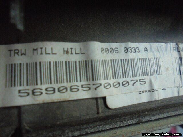 Airbag del volante conductor Land Rover EHM101370LNF J3991720159M TRW 0006 0333A