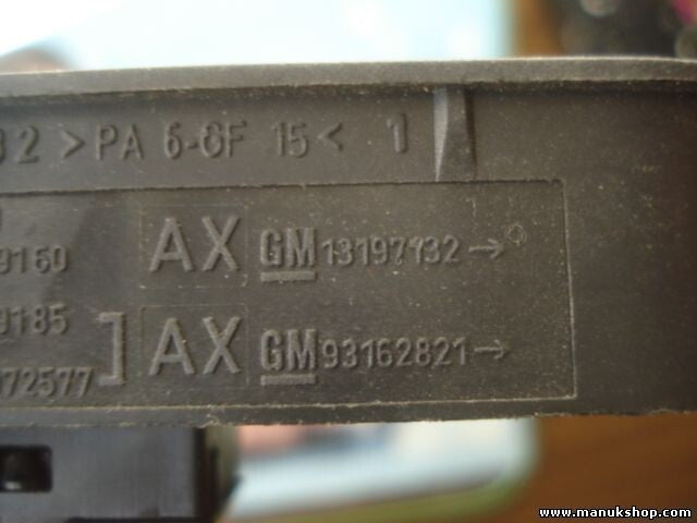 mando botonera elevalunas Opel Astra H Zafira B 13197132 GM 93162821 03459160