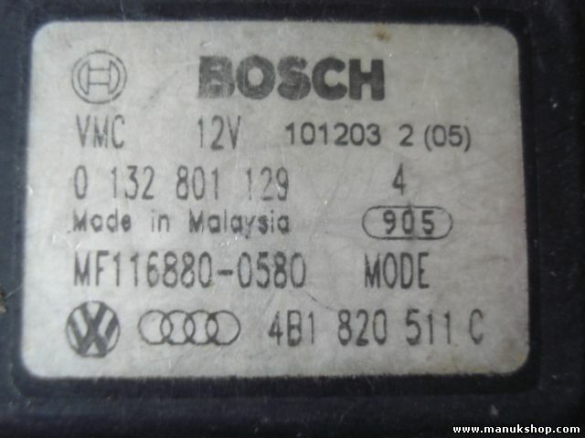 Riscaldamento attuatore VW Audi A6 4B1820511C 4B1 820 511 C BOSCH 0132801129