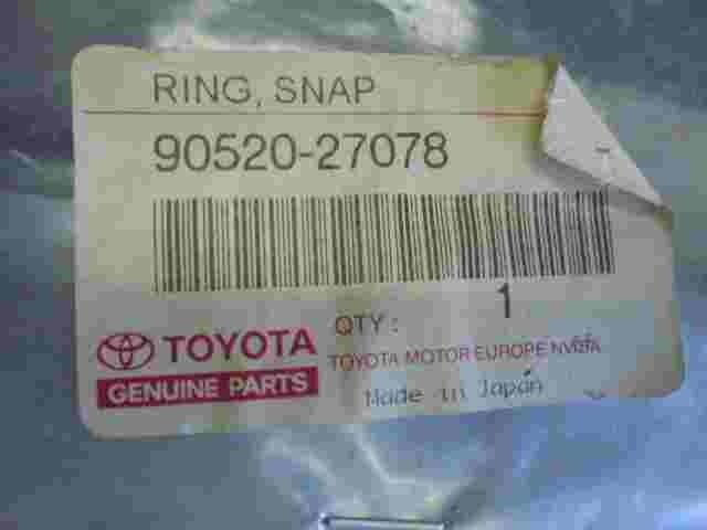 1 unidad Ring Snap Toyota Vitz Aygo 9052027078 90520-27078
