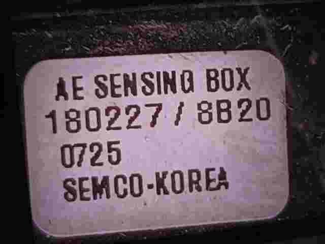 AE SENSING BOX Kia Niro 180227 8B20 SEMC0 0725