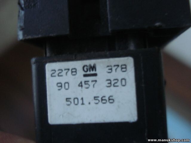Interruptor Umluftschalter Opel Omega B Vectra B 90457320 90 457 320
