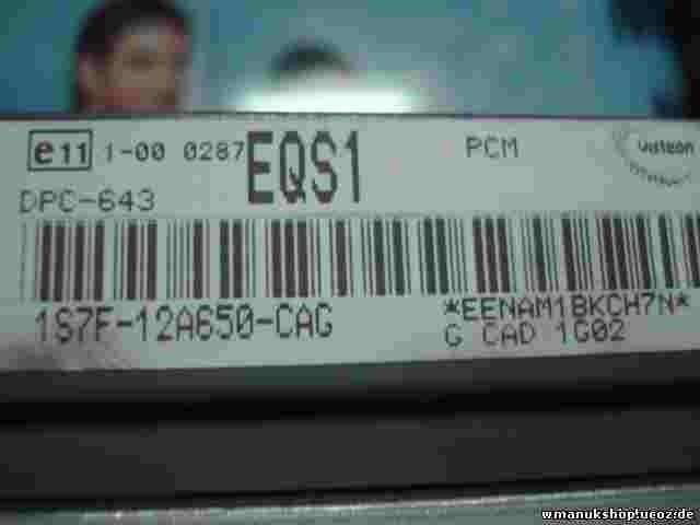 Centralita Ford Mondeo III 1S7F12A650CAG DPC-643 1S7F 12A650 CAG VISTEON EQS1