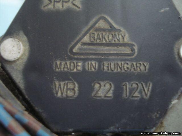 Motor del limpiaparabrisas varillaje Suzuki Swift WB2212V 3810063J60 3810062J00