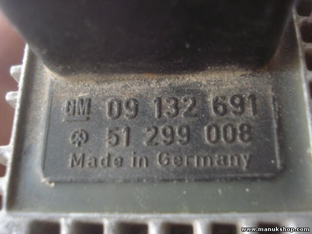 Recocido controlador Glow relé enchufe Opel Omega B 2,2 51299008 09132691