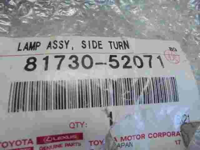 Intermitente delantero derecho Toyota RAV4 Previa 4Runner Tacoma 8173052071