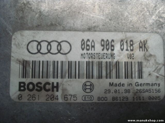 Centralita del motor Audi A3 06A 906 018 AK 06A906018AK