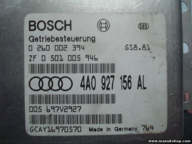 Transmisión controlador Audi A6 4A0927156AL BOSCH 0260002394 ZF0501005946