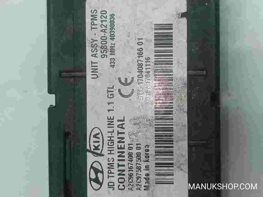 Controlador de Parking Kia Ceed Hyundai Santa Fe II 95800A2120 A2C97587500