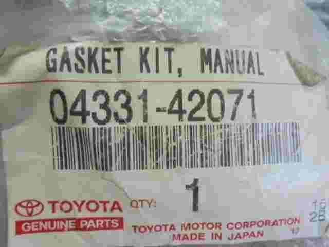 Gasket Kit Manual Toyota Lexus 0433142071 04331-42071