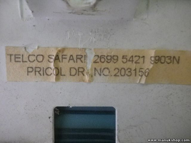 Cuadro de instrumentos Tata Safari / 269954219903N PRICOL DR.NO/203156 203 156