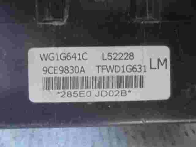 Unità di controllo immobilizzatore Nissan Qashqai WG1G641C 285E0JD02B L52228