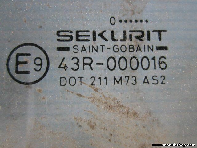 Vetro porta anteriore sinistra Suzuki Vitara 43R000016 DOT211M73AS2 E9