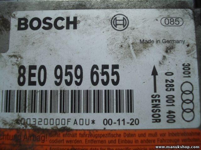 Sensor de impacto de airbag Audi A1 A2 A3 A4 A5 A6 8E0959655 0285001400