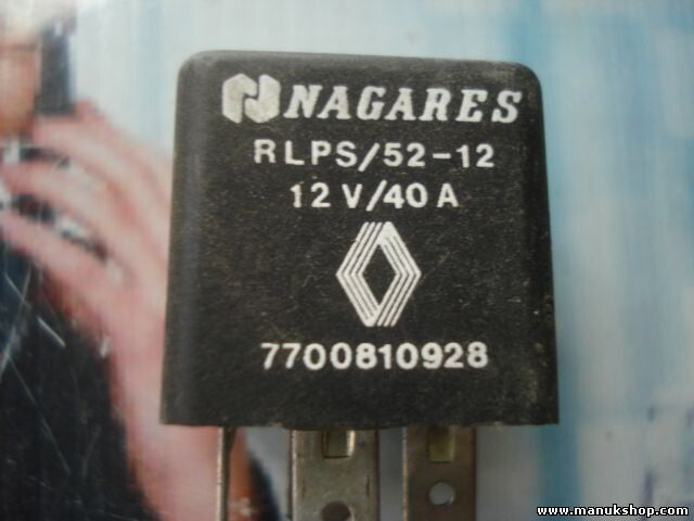 Relé Renault R21 Nevada 7700810928 12V/40A RLPS/52-12 7700810928