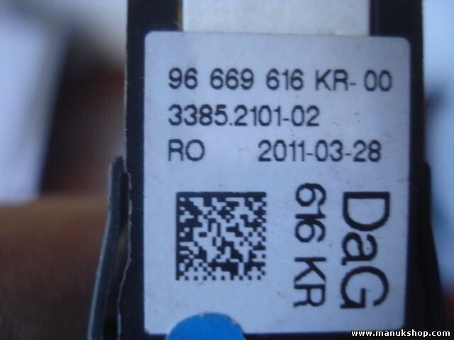 Interruptor de emergencia warning Citroen 96669616KR 96669616 3385210102