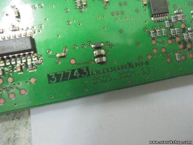 Diagrama del del sistema de navegación BMW 65836953773 6583695377305 KALEX3K688