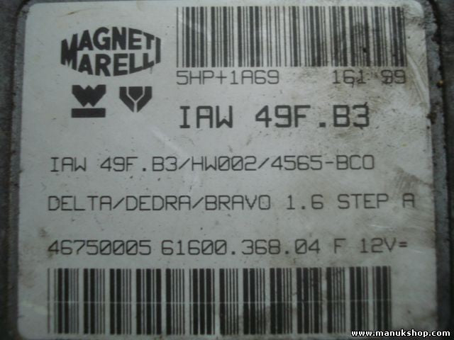 Centralita Fiat Brava IAW49FB3 46750005 IAW 49F B3 0046750005