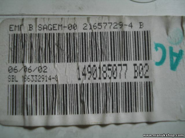 Pantalla del salpicadero Fiat Ulysse Citroen C8 Peugeot 807 1490185077 B02