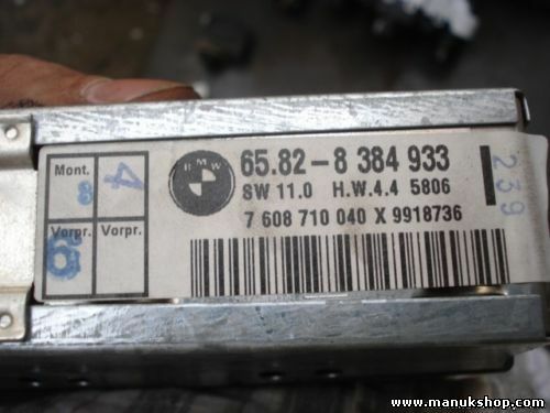 Información de Radio teléfono Stereo Display BMW E38 740i 65828384933 9918736