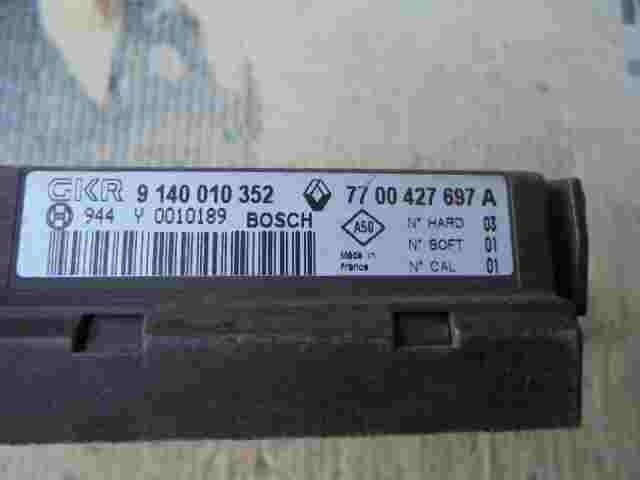 Control electrónico del aire acondicionado Renault Megane 7700427697A 9140010352