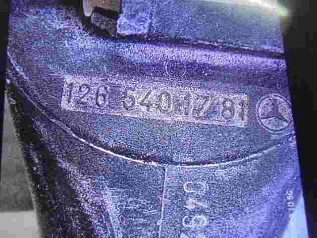 Sensore velocità giri ruota Mercedes E 220 1265401781 445804630792