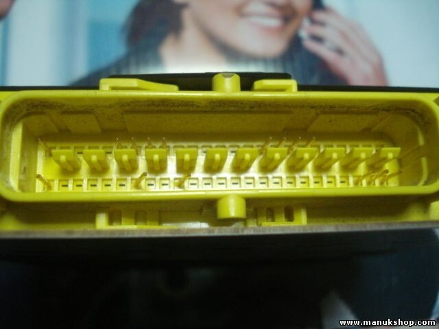 Sensor de impacto de airbag Seat Ibiza IV 6L VW 6Q0909605AD INDEX 10 TRW 391002