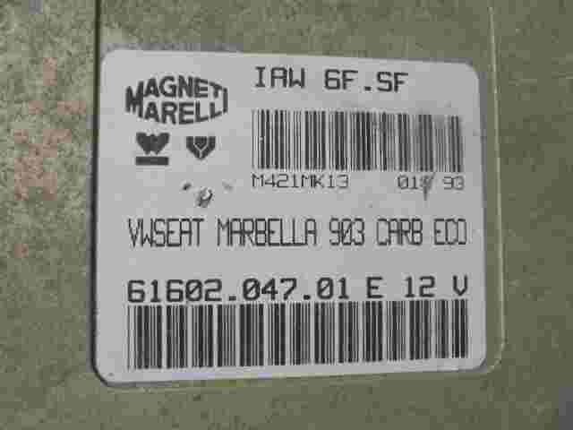 Centralita Seat Marbella 6160204701E 61602.047.01 E MAGNETI MARELLI IAW6FSF