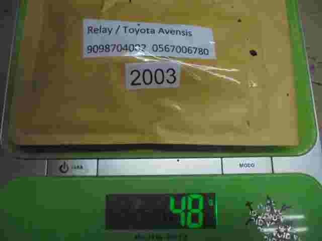 Relé Toyota Avensis 1999 2,0 9098704002 90987-04002 DENSO 0567006780 056700-6780