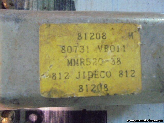 Motor elevalunas delantero izquierdo Nissan Patrol Y61 80731VB011 MMR52038