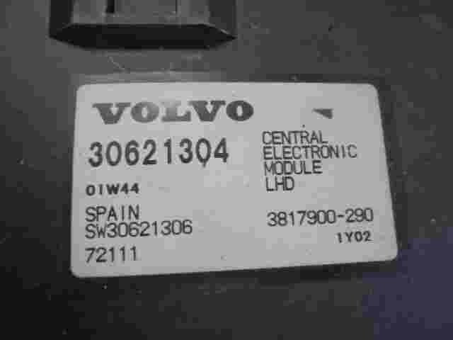 Centrale modulo elettronico Volvo V40 30621304 01W44 1Y02 SW30621306 3817900290