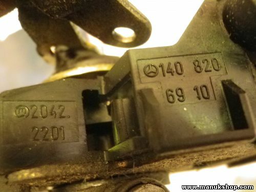 Cerradura puerta delantera izquierda Mercedes W140 1408206910 A1407202935