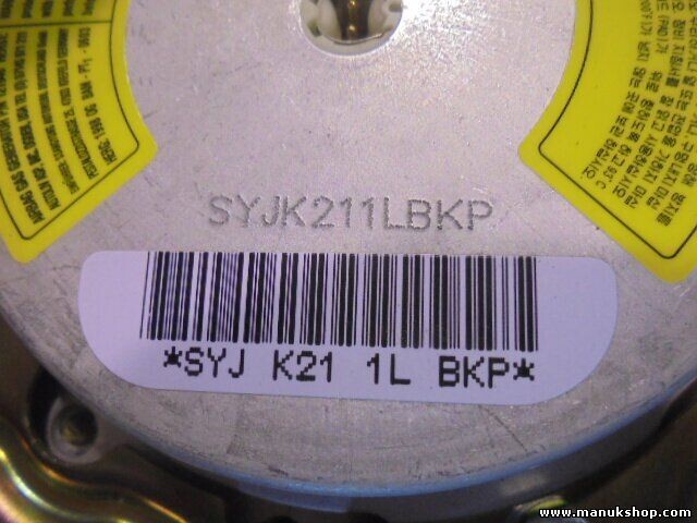 Airbag del volante conductor Daewoo 96304419 SYJK211LBKP SYJ K21 1L BKP