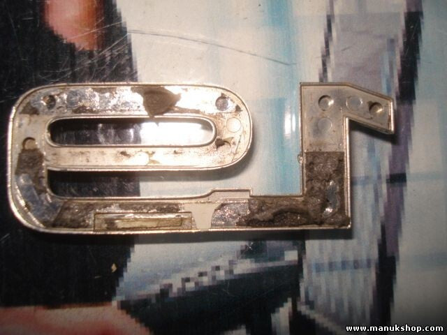 Emblema trasero Audi 1.9 6 cm 8D5853743B