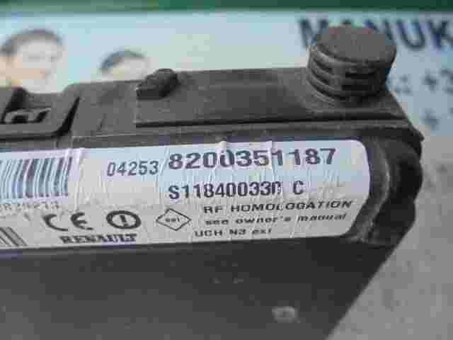 Scatola fusibili Renault Scenic UCH N3 8200351187 SIEMENS S118400330C