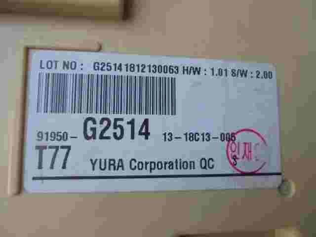 Caja de fusibles Hyundai Ioniq 91950G2514 91950-G2514 1318C13005 G25141812130063