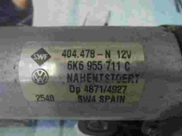 Motor del limpiaparabrisas trasero Seat Ibiza 6K6955711C SW4 404478N 404.478-N