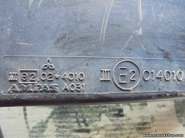 Espejo retrovisor exterior izquierdo manual Mitsubishi E2024010 E2 014010