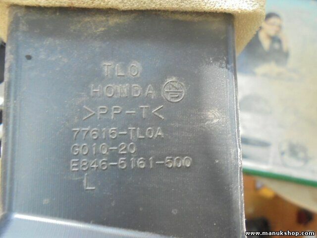 Rejilla Aireadora Honda Accord VIII E8465161500 E846-5161-500 77615-TL0A L