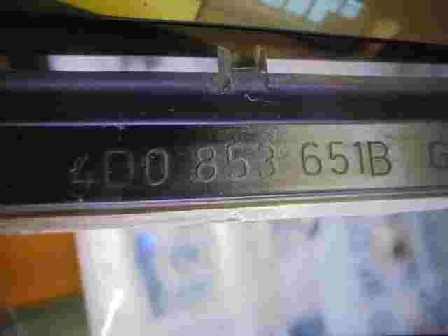 Parrilla rejilla frontal delantera Audi A8 S8 D2 4D 4D0853651B 4DO853651B