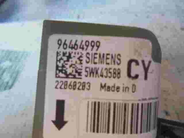 Sensor de impacto de airbag Chevrolet Lacetti 96464999CY 96464999 CY 5WK43588