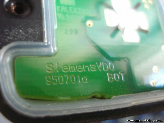 Alloggiamento chiave telecomando wireless Nissan 5WK4876818 950701a