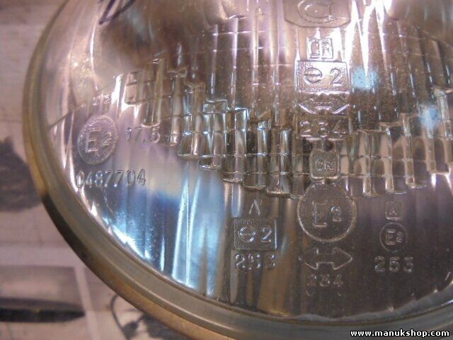 Faro delantero derecho Land Rover 1958-1974 VALEO 061717 E2 0487704 CR E2 234 e2