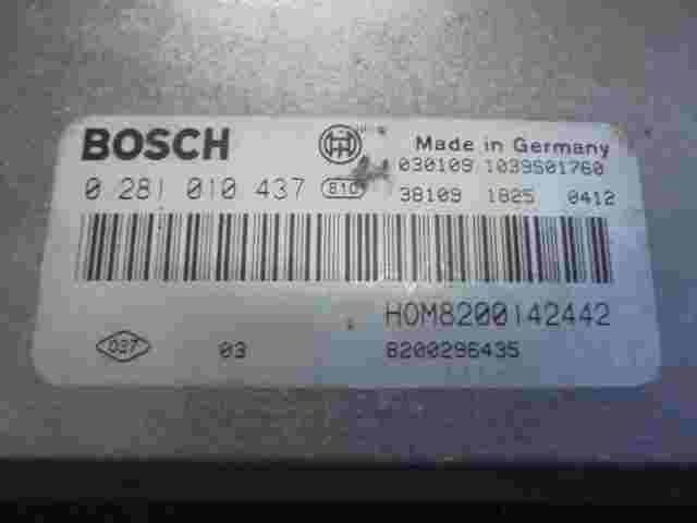 Centralita Mitsubishi Carisma 8200142442 HOM8200142442 8200296435 0281010437