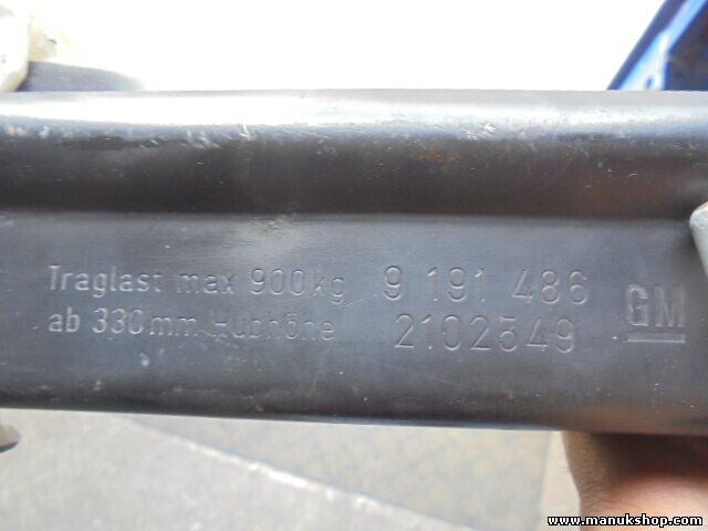 Alzacoches Gato Opel Zafira A 9191486 9 191 486 GM 2102549