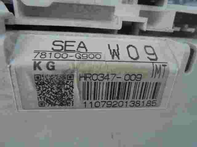 Quadro strumenti Honda Accord SEA KG 78100G900 78100G900W09 HR0347009