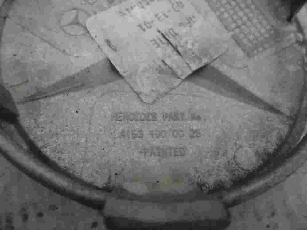 Cubierta Llantas Mercedes-Benz ML320 W163 A1634000025 A 163 400 00 25