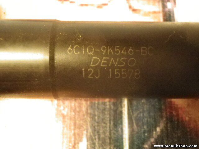 Inyectores Land Rover Defender 2.4 TD4 Ford Transit DENSO 6C1Q9K546BC 12J 15578